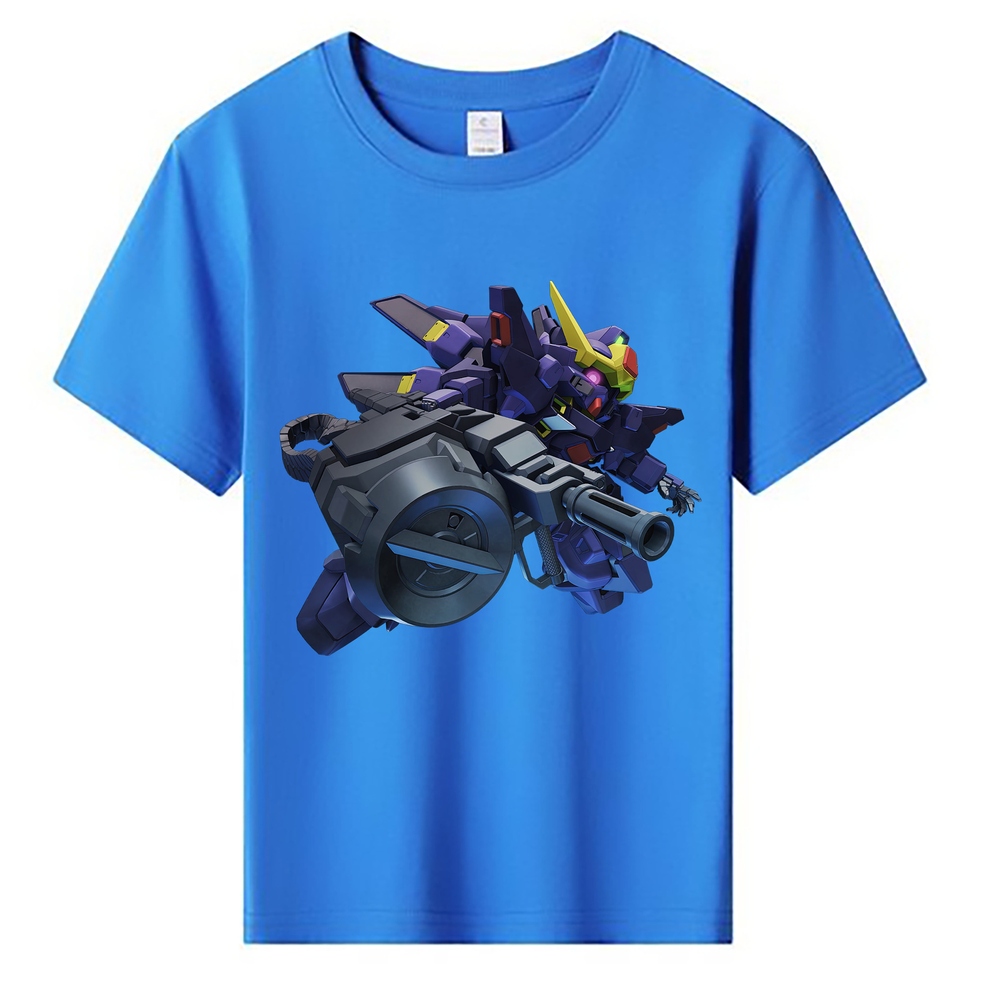 （画像用） 機動戦士ガンダム Mobile Suit Gundam 綿100％キッズTシャツ（フロントプリント）